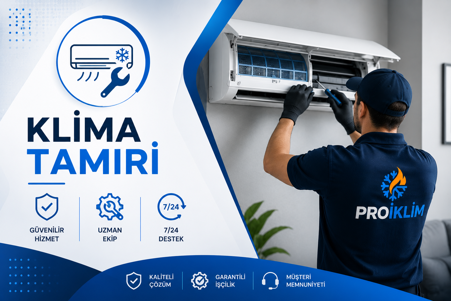 Proiklim klima tamiri hizmeti
